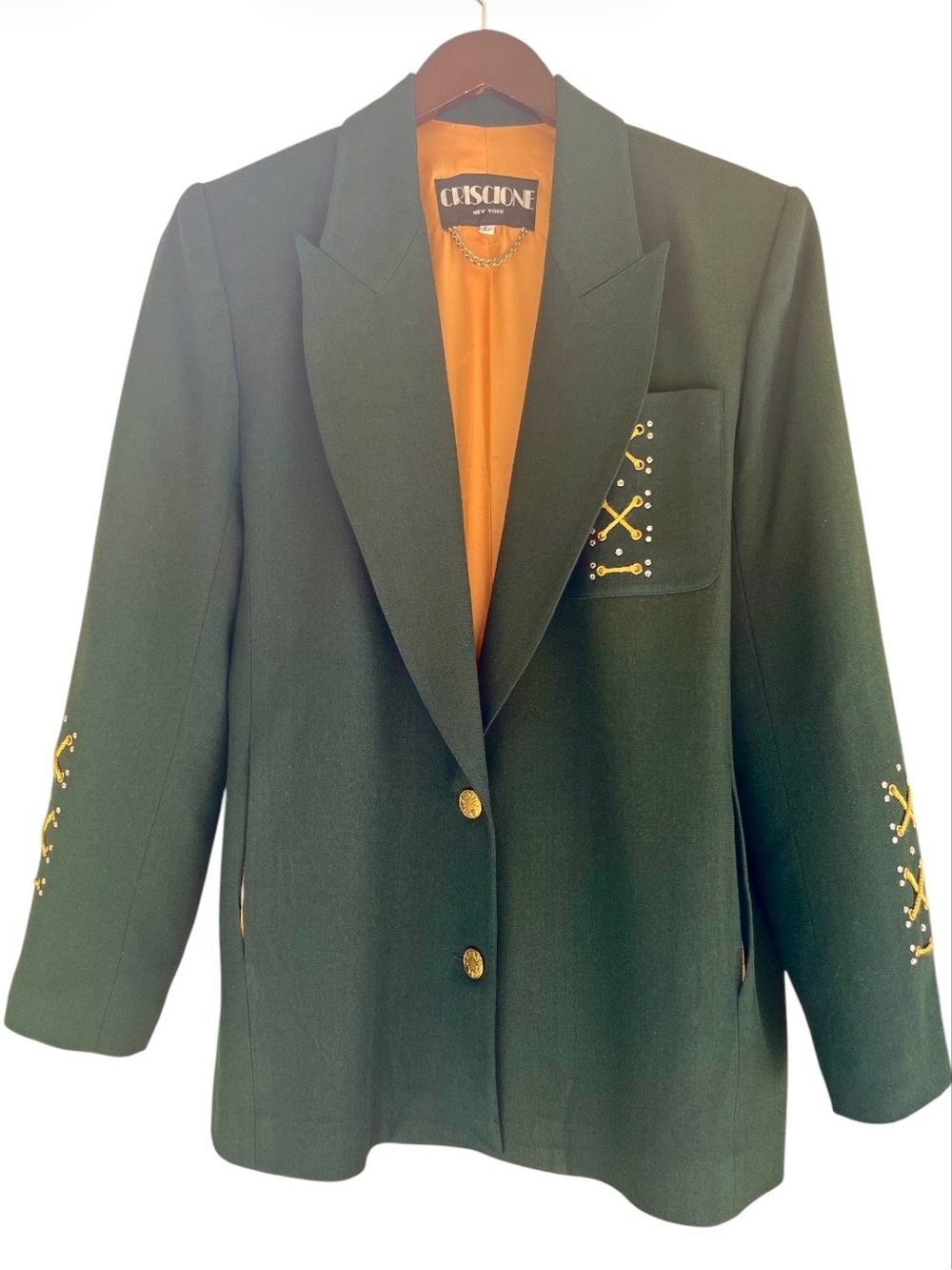 Criscione NY Wool Vintage Blazer